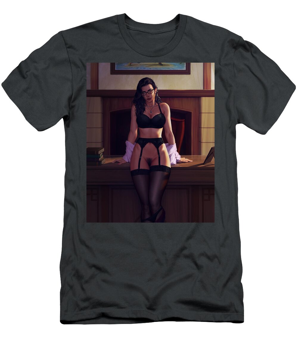 2 Nude Woman Art Emiliano S Piazza T-Shirt