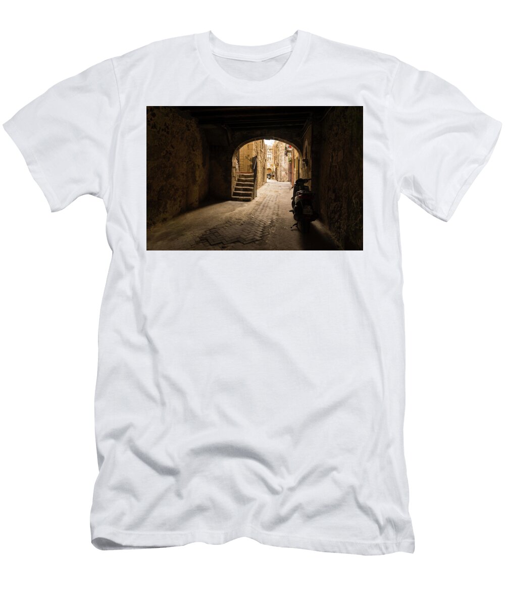 A Very Italian Courtyard Georgia Mizuleva T-Shirt