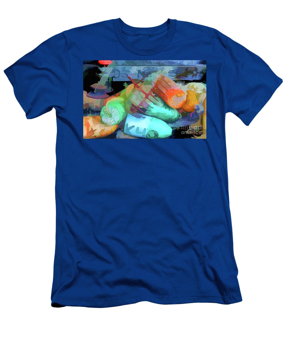 Buoy Watercolor Toon Paulette Thomas T-Shirt