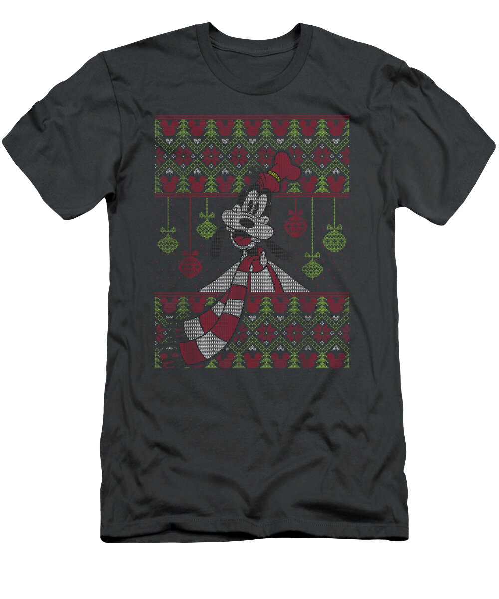 Disney Goofy Christmas Ter Style Damieg Laci T-Shirt