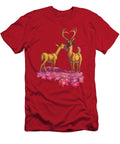 Flowers for My Deer David Burgess T-Shirt