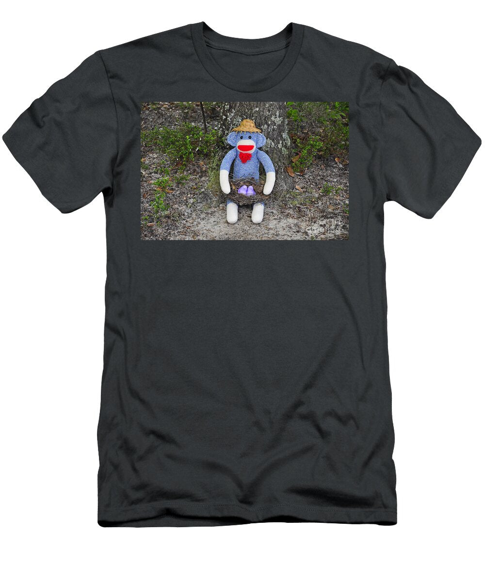 Funky Monkey Purple Peeps Al Powell Photography USA T-Shirt