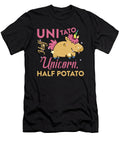 Funny Unitato Half Unicorn Half Potato Eboni Dabila T-Shirt