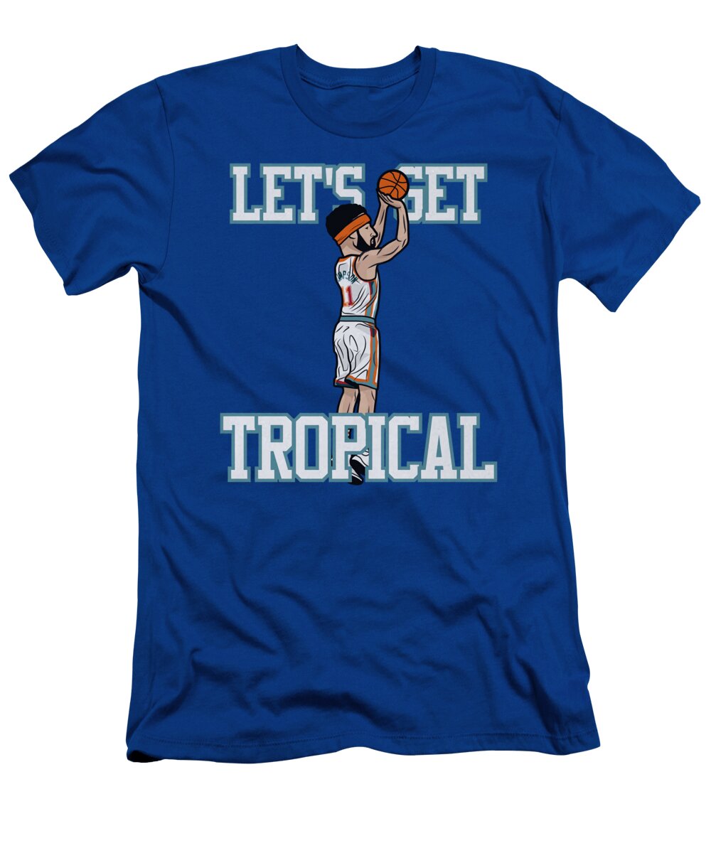 Klay Thompson Tropical Toon Kelvin Kent T-Shirt