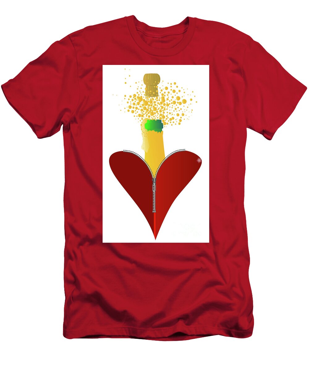 Love Champagne Bigalbaloo Stock T-Shirt