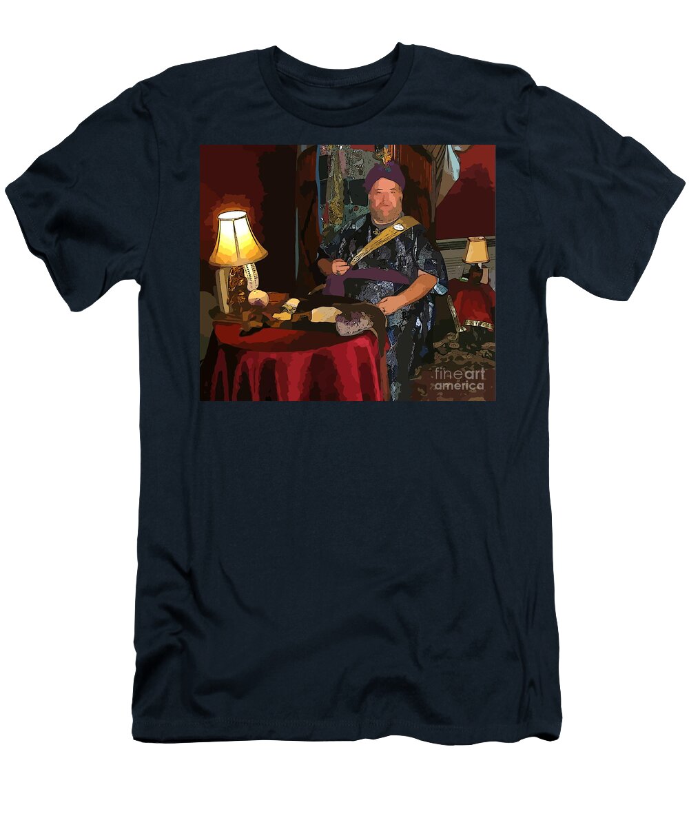 Swami Toon John Malone T-Shirt