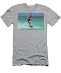 Wakeboarder Riding Goofy in the Waters Off of Aruba Dejavu Designs T-Shirt