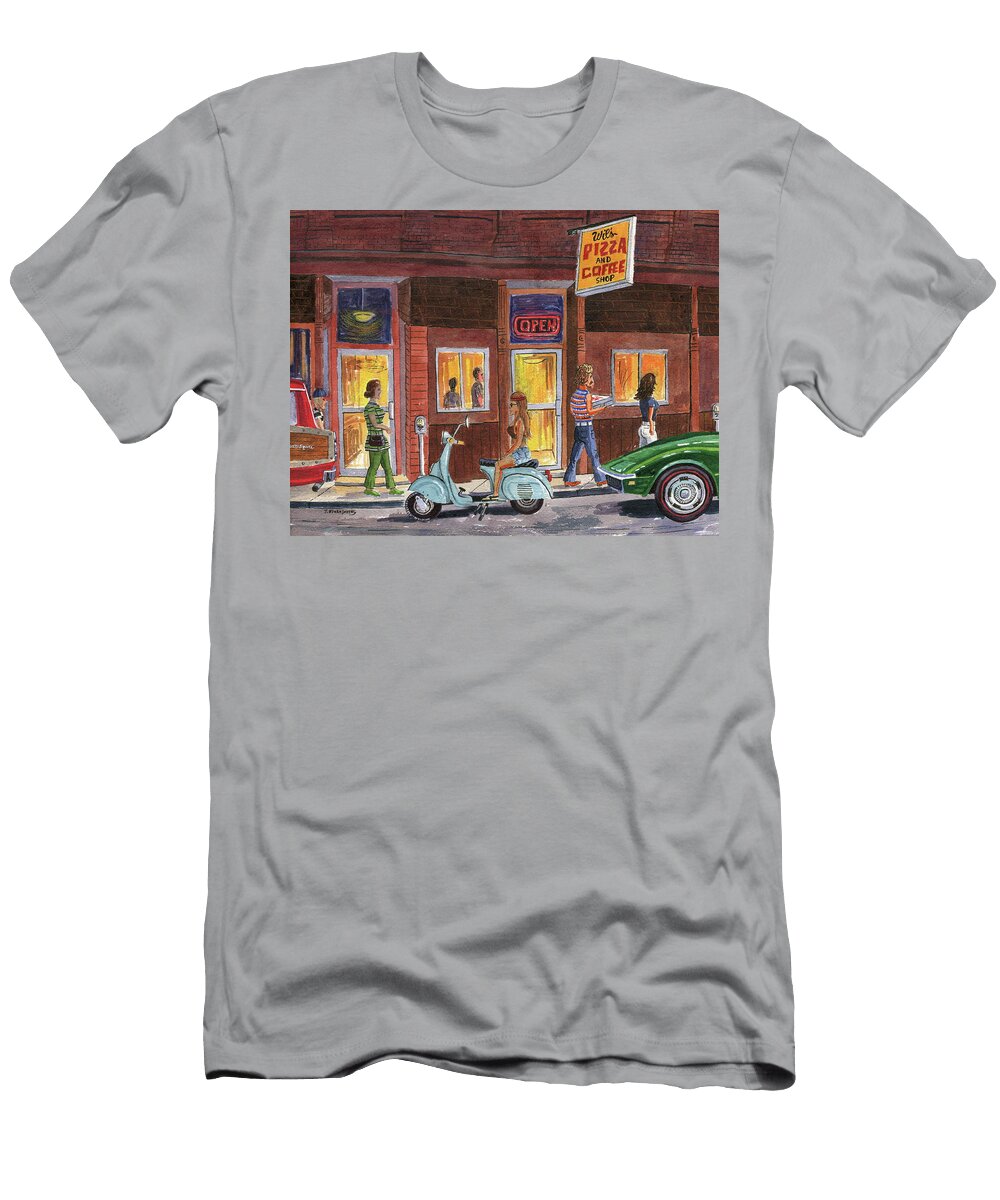 Wils Pizza Shop Jeff Blazejovsky T-Shirt