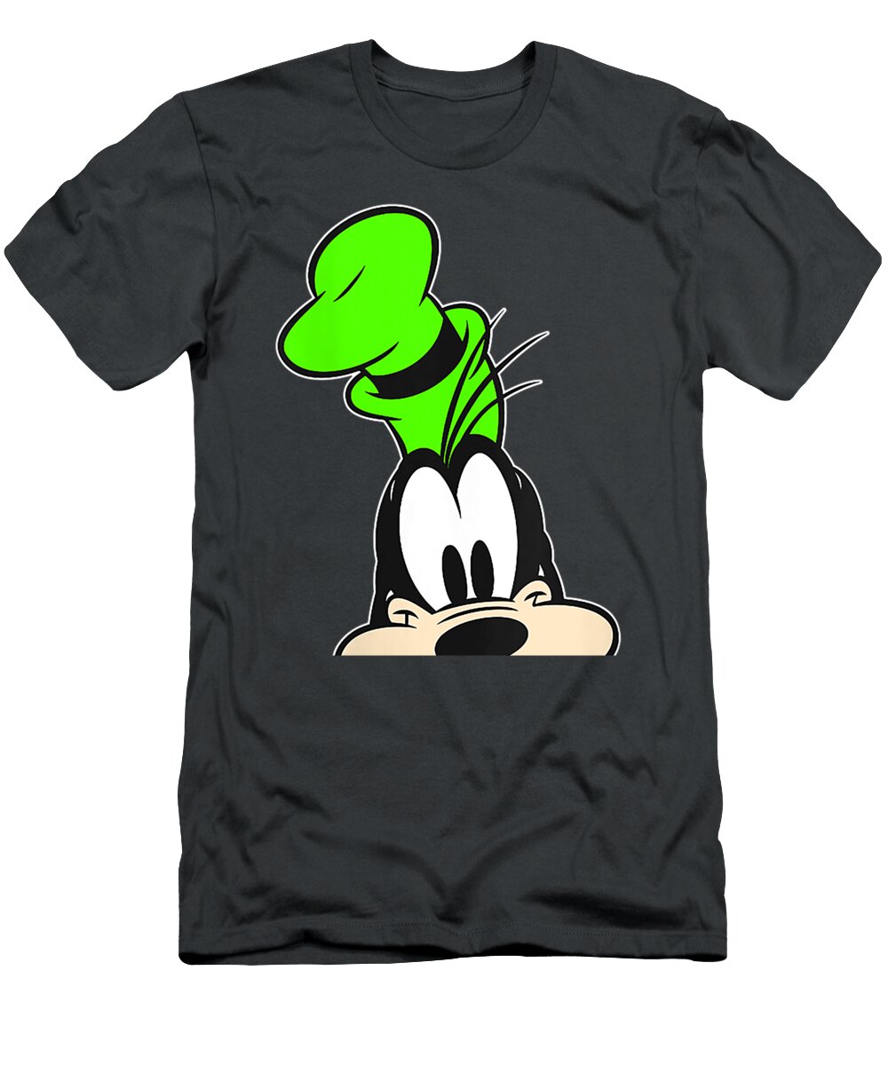 Womens Disney Goofy Big Face Meao James T-Shirt